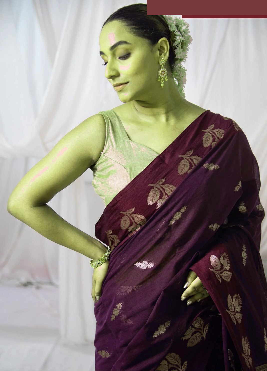 Danyah Banaras — Holi Pink Fuchsia