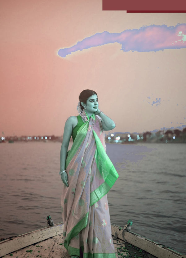 Danyah Banaras — Pichwai Peach